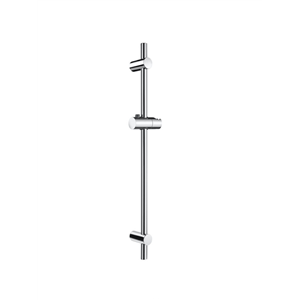 Barra de ducha de 700 mm regulable en altura, con soporte regulable para  ducha de mano