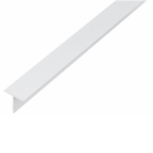 Perfil aluminio blanco 260 cm