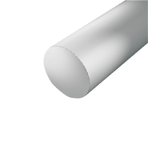 Perfil T aluminio blanco 15x15 260 cm