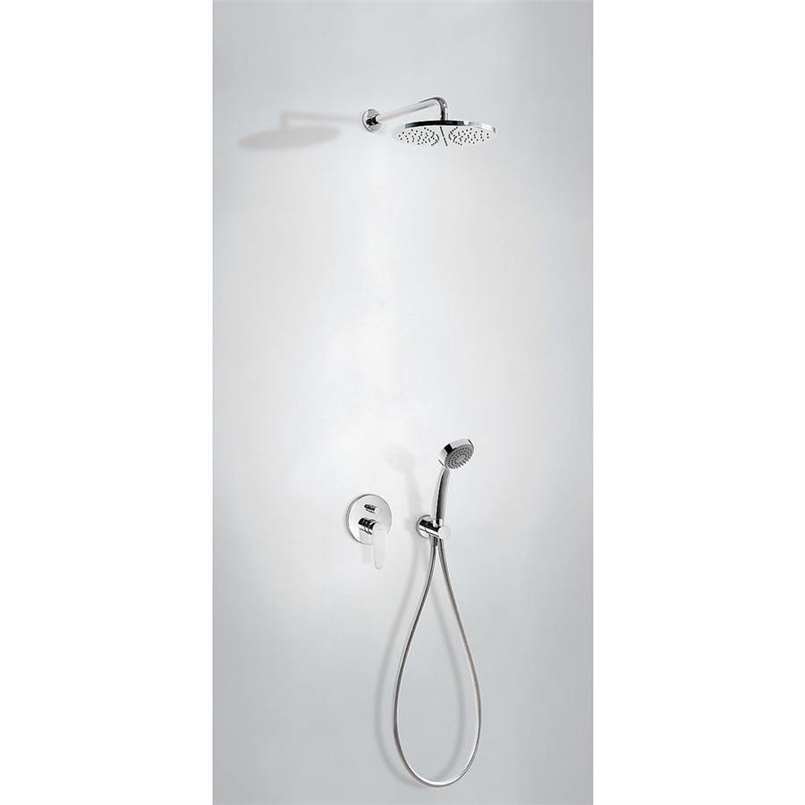 Conjunto ducha termostática rociador ø 20 cm Eco Flat Tres