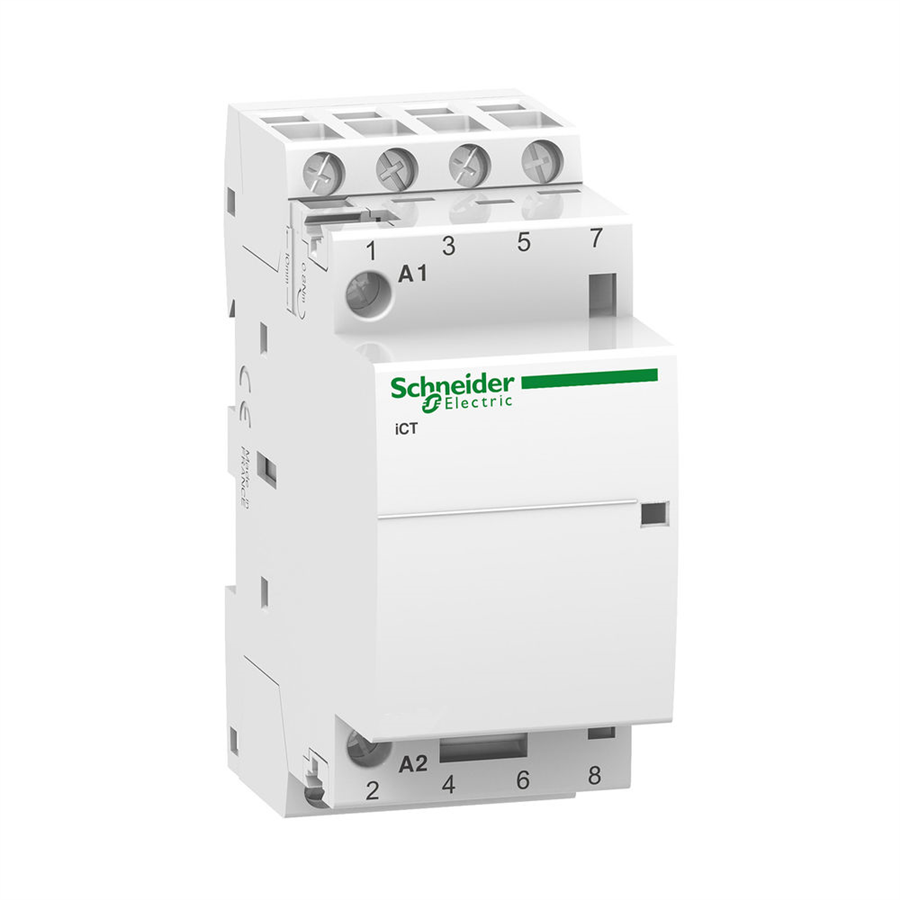 Interruttore Schneider ICT 40A 4NA - 230/240V CA, Per Quadri Elettrici, Alta Qualità, Garanzia Globale