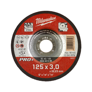 Disco diamante PRO+ 3 mm - 125 mm Milwaukee